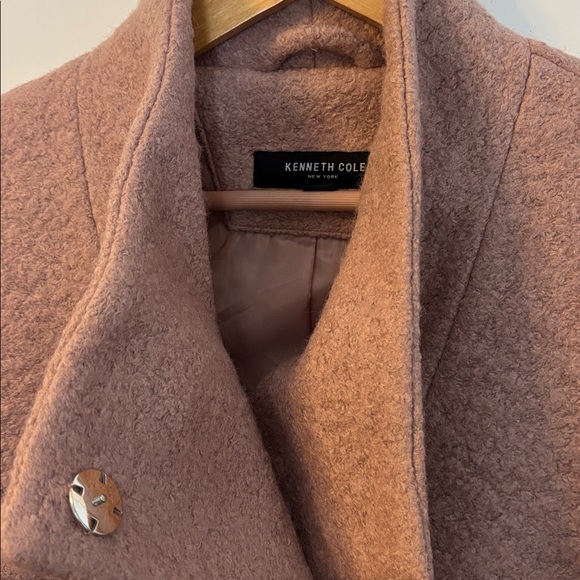 NWT Kenneth Cole Pink Wool Blend Coat - Picture 3 of 11
